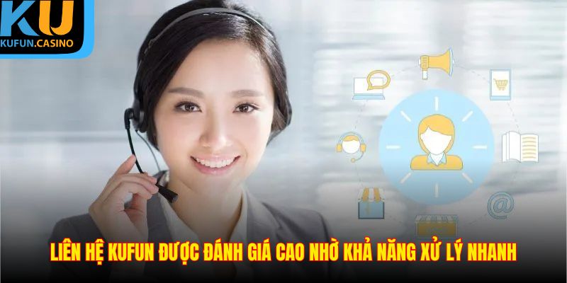 Liên Hệ KUFUN 1 Liên hệ KUFUN được đánh giá cao nhờ khả năng xử lý nhanh
